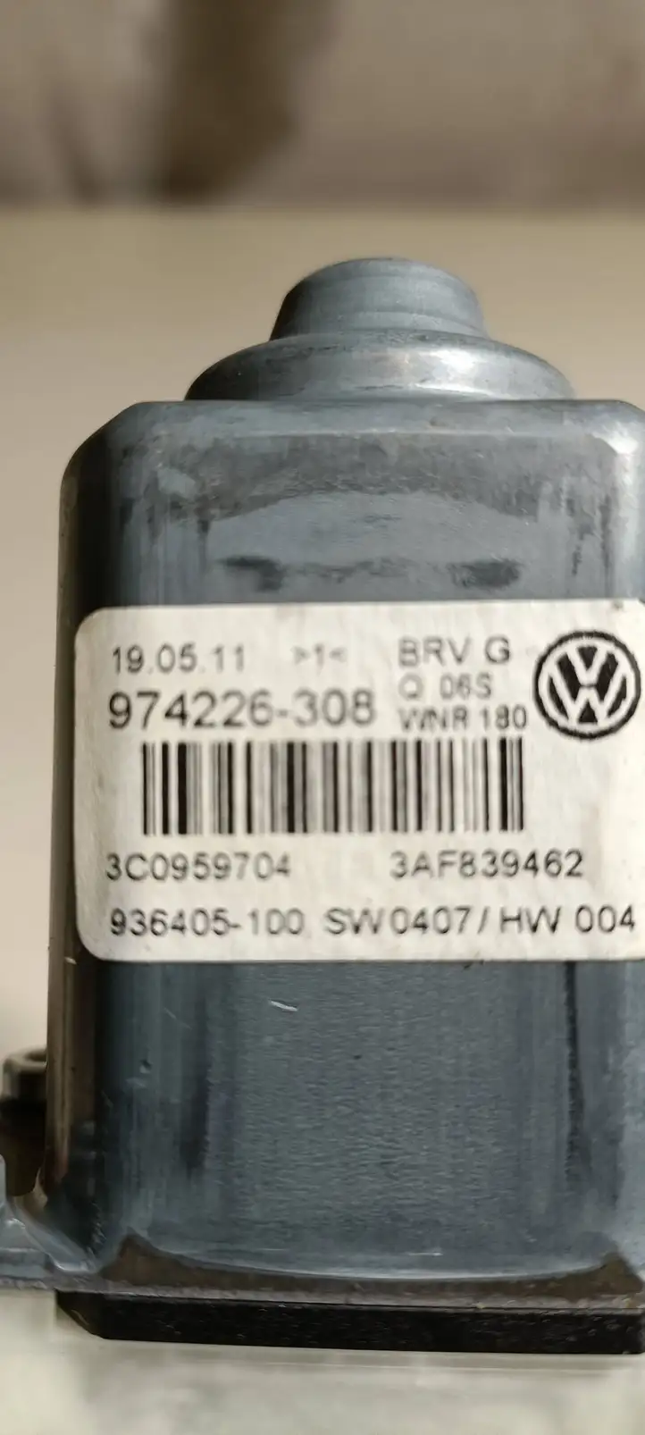 Volkswagen PASSAT B7 (2011 - 2014) 3AF839462 Стеклоподъемник задней двери — фото 5