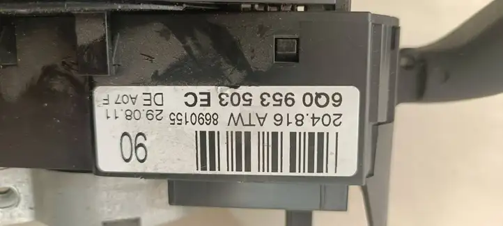 Volkswagen Polo V 6R (2009 - 2015) 6Q0953503EC Другие включатели / ручки/ переключатели — фото 4