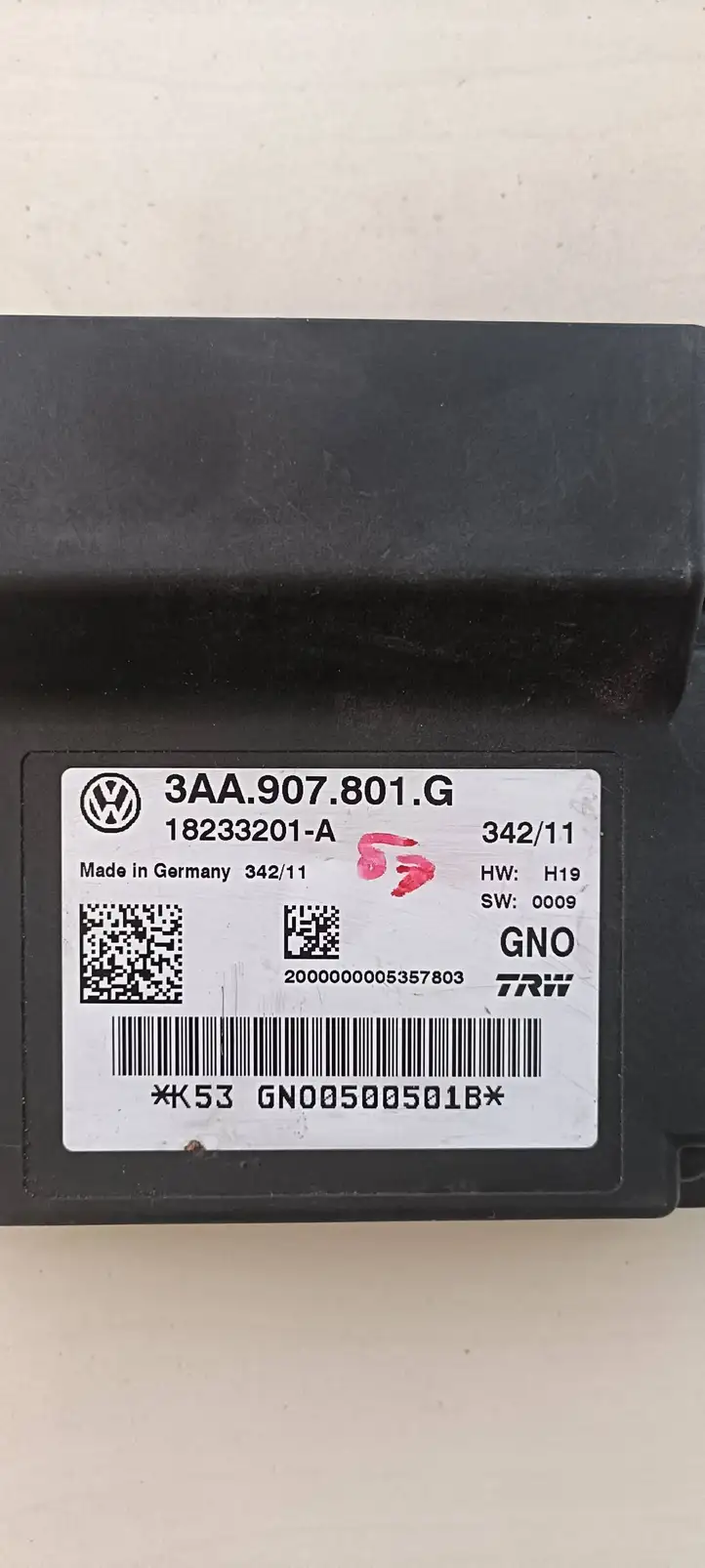 Volkswagen PASSAT B7 (2011 - 2014) 3AA907801G Прочие блоки управления — фото 4
