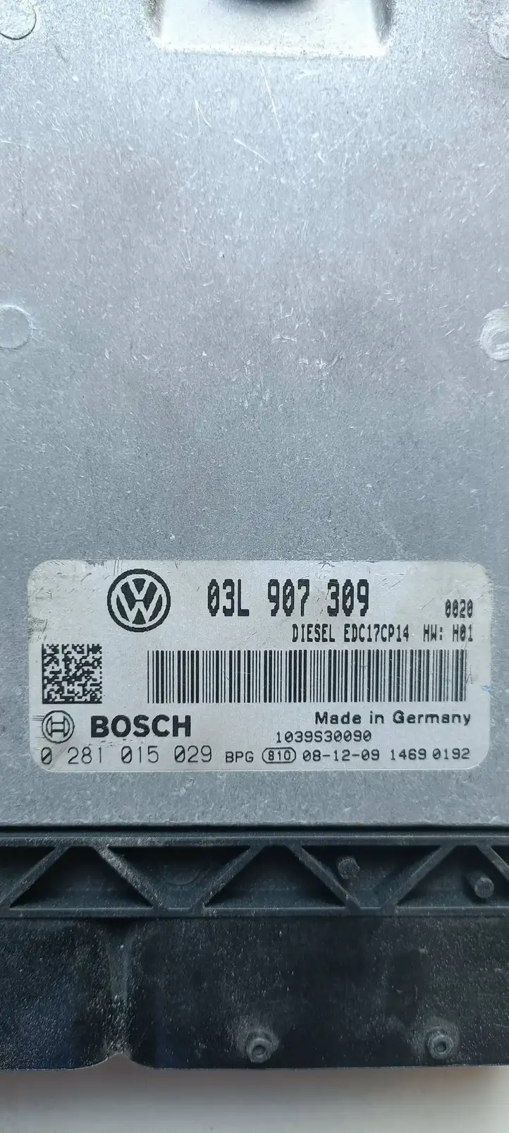 Volkswagen PASSAT B6 (2005 - 2010) 03L907309 Блок управления двигателем (ЭБУ) — фото 3
