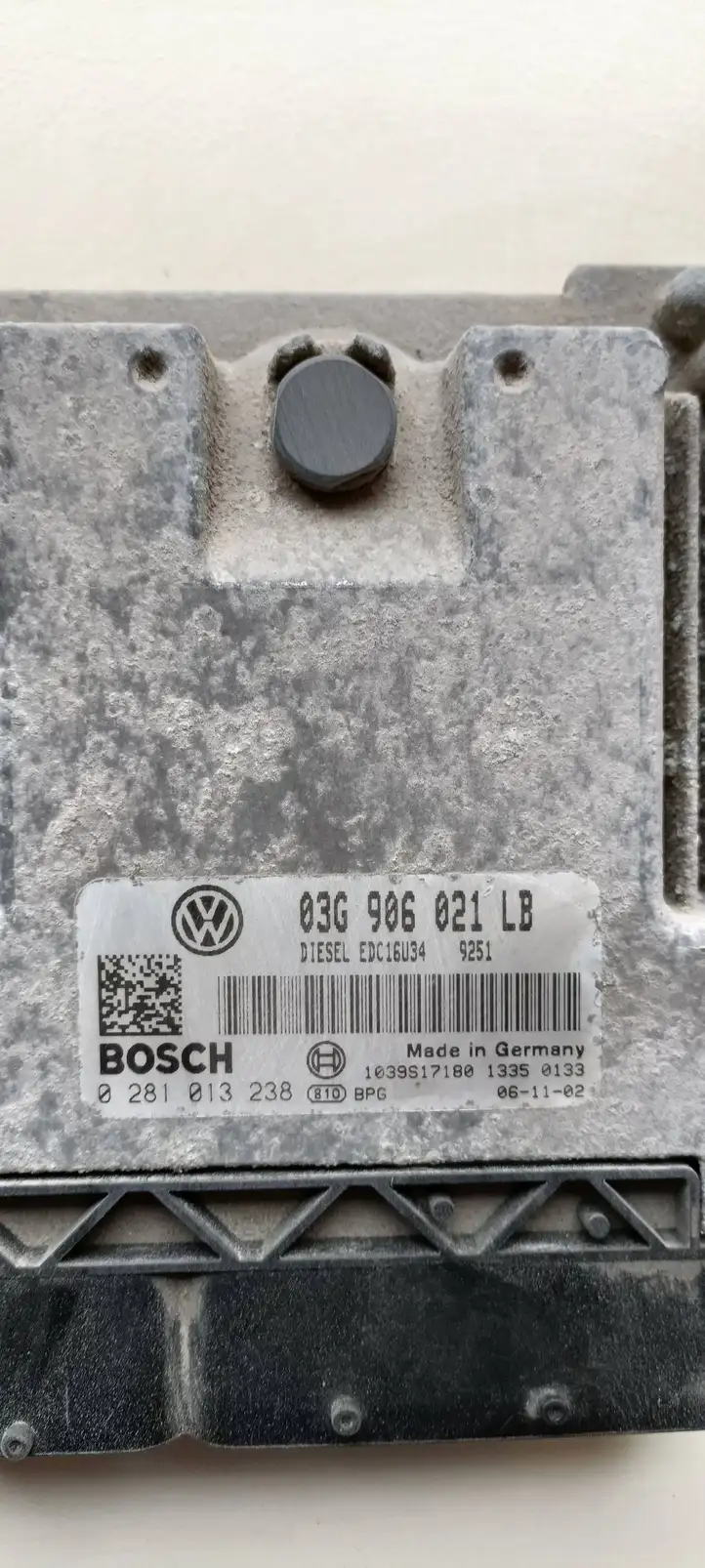Volkswagen Touran I (2003 - 2010) 03G906021LB Блок управления двигателем (ЭБУ) — фото 3