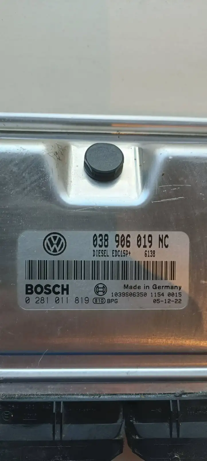 Volkswagen Polo V 6R (2009 - 2015) 038906019NC Прочие блоки управления — фото 3