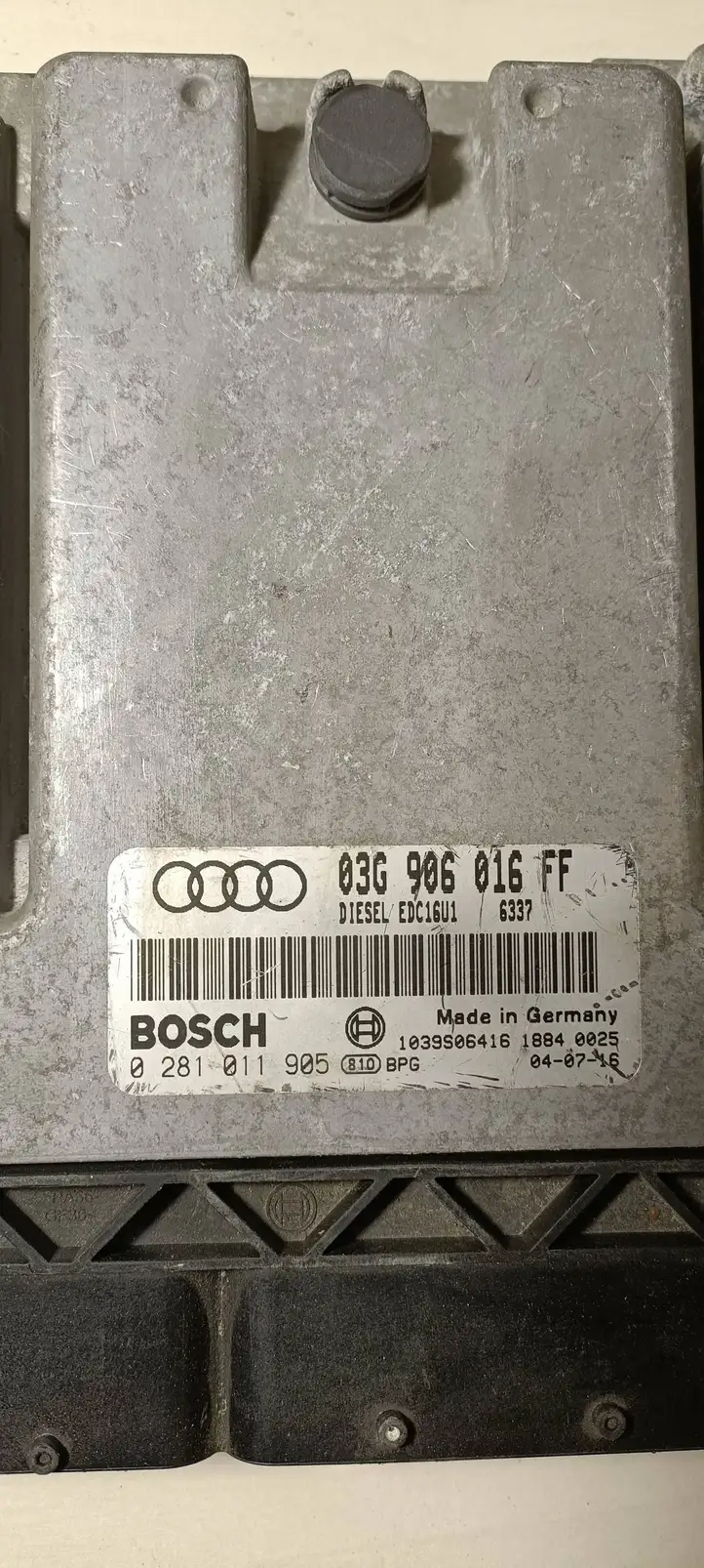Audi A3/S3 8P (2004 - 2008) 03G906016FF Блок управления двигателем (ЭБУ) — фото 3