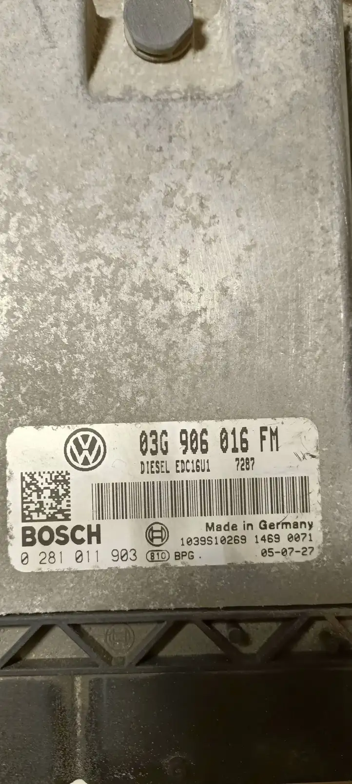 Volkswagen Jetta V (2005 - 2010) 03G906016FM Блок управления двигателем (ЭБУ) — фото 4