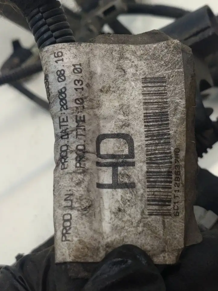 Ford Transit (2006 - 2013) Y6C1T12B637HD Проводка двигателя — фото 5