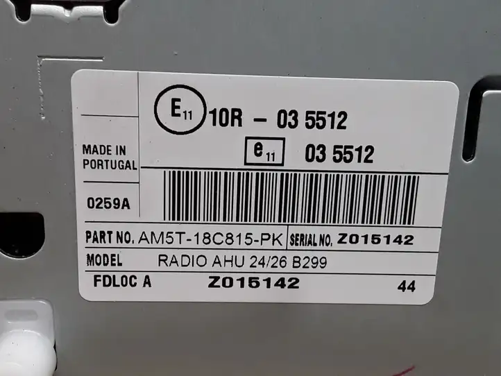 Ford Fiesta (2013 - 2017) AM5T18C815PK Магнитола / мультимедийная система — фото 4
