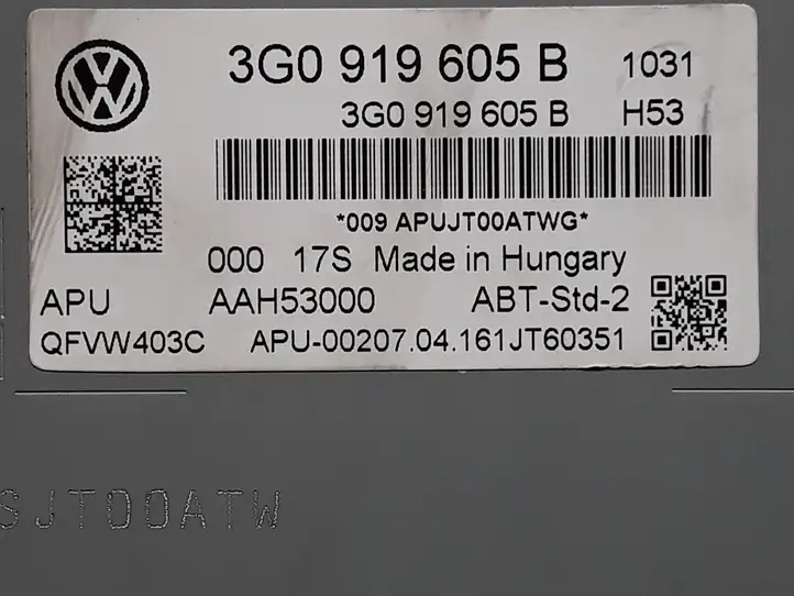 Volkswagen PASSAT B8 (2015 - ) 3G0919605B Магнитола / мультимедийная система — фото 4