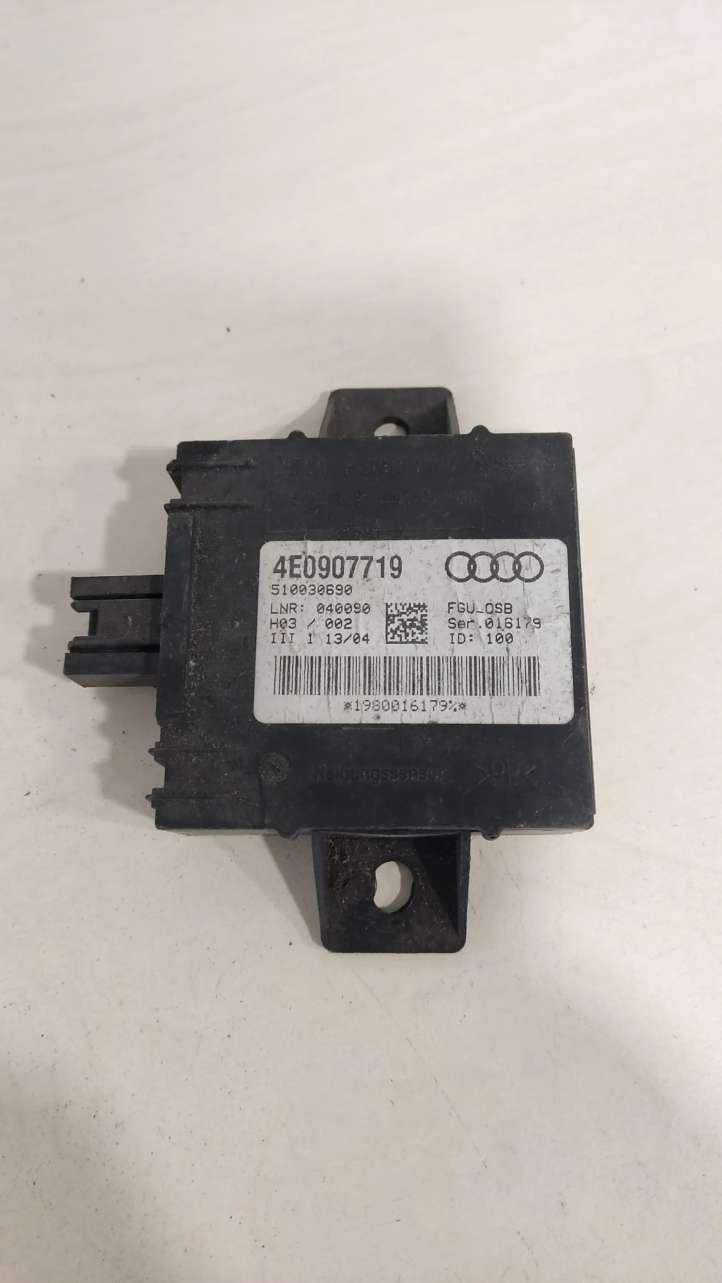 4E0907719 Audi A8 S8 D3 4E Signalizacijos valdymo blokas