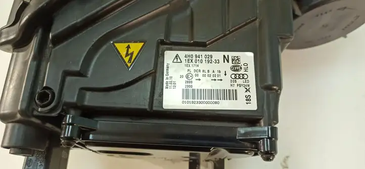 Audi A8 S8 D4 4H (2010 - 2014) 4H0941029 Передняя фара — фото 2