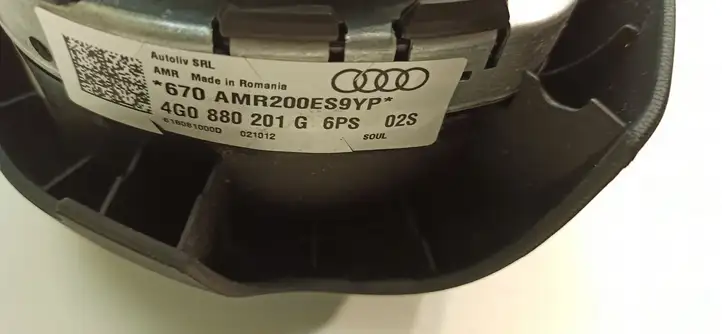 Audi A6 C7 (2011 - 2014) 4G0880201G Подушка безопасности руля — фото 3