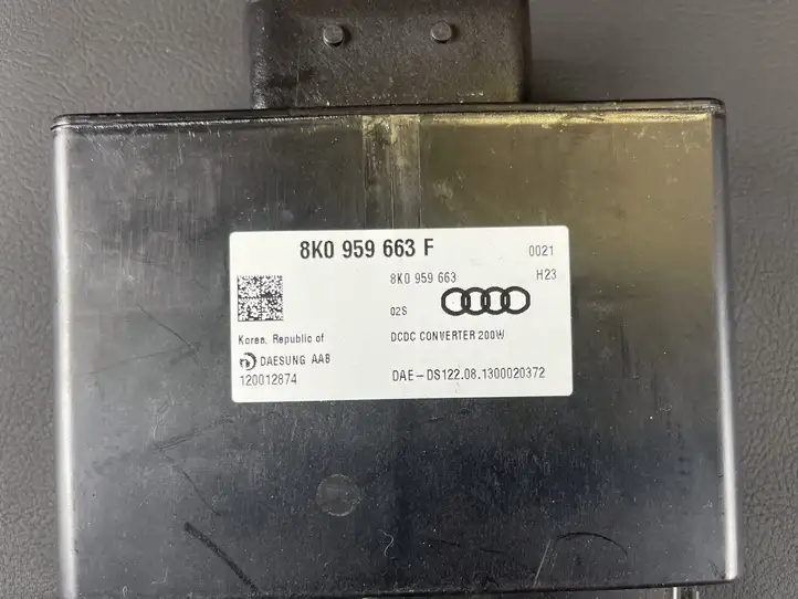 Audi A6 C7 (2011 - 2014) 8K0959663F Преобразователь напряжения — фото 2