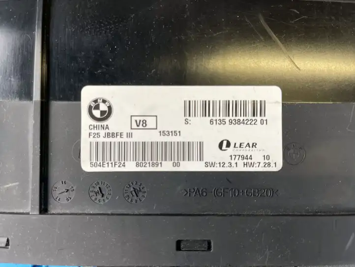 BMW X3 F25 (2010 - 2017) 61359384222 Модуль комфорта — фото 3