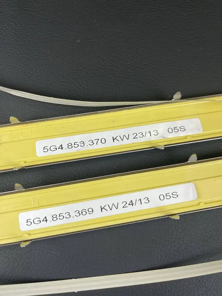Volkswagen Golf VII (2013 - 2019) 5G4853369 Внутренняя отделка переднего порога — фото 3