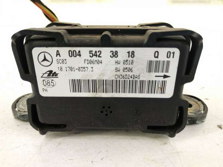 Mercedes-Benz R W251 (2005 - 2013)   Датчик ESP (системы стабильности) (датчик курсовой устойчивости))