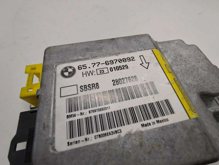 BMW 7 E65 E66 (2001 - 2008)  65776970892 Датчик удара надувных подушек