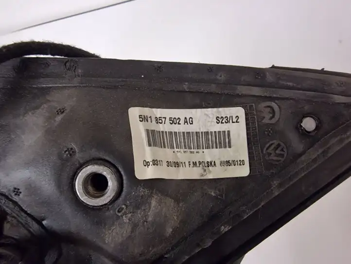 Volkswagen Tiguan (2011 - 2016) 5N1857502AG Боковое зеркало с электроприводом — фото 5