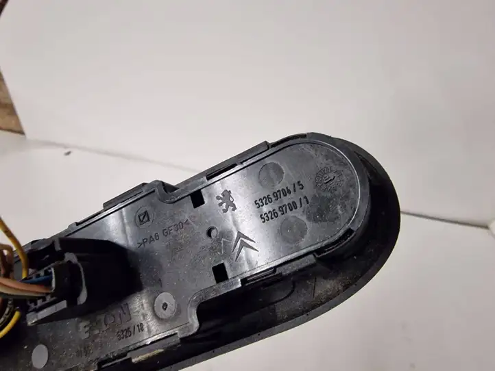 Peugeot 307 CC (2001 - 2005) 53269700 Блок кнопок стеклоподъемников — фото 2