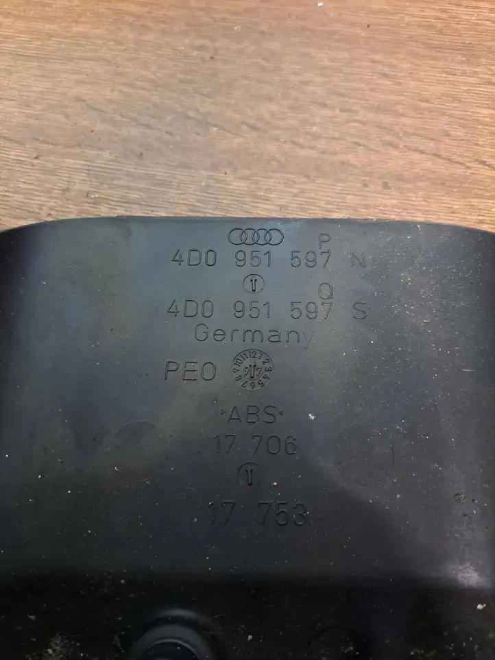Audi A8 S8 D2 4D (1999 - 2002) 4D0951597S Обшивка рулевой колонки — фото 2