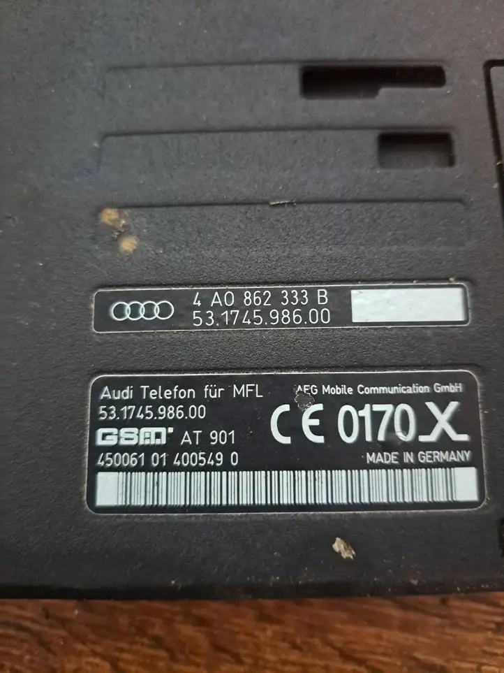 Audi A8 S8 D2 4D (1999 - 2002) 4A0862333B Прочие блоки управления — фото 2