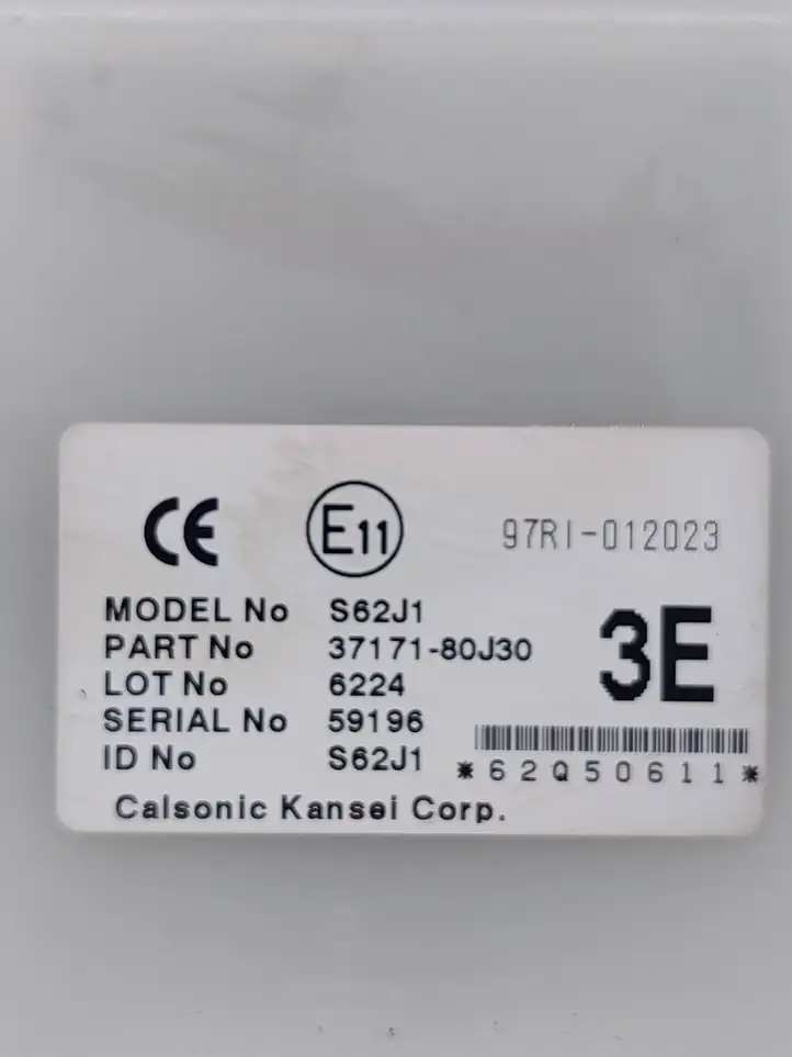 Suzuki SX4 (2006 - 2009) 3717180J30 Блок управления центральным замком — фото 2