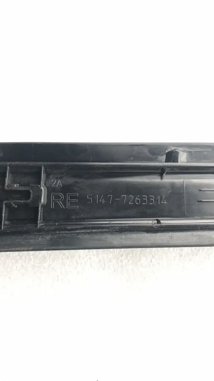BMW 3 F30 F35 F31 (2012 - 2018) 7263313 Внутренняя обшивка порога (комплект) — фото 3