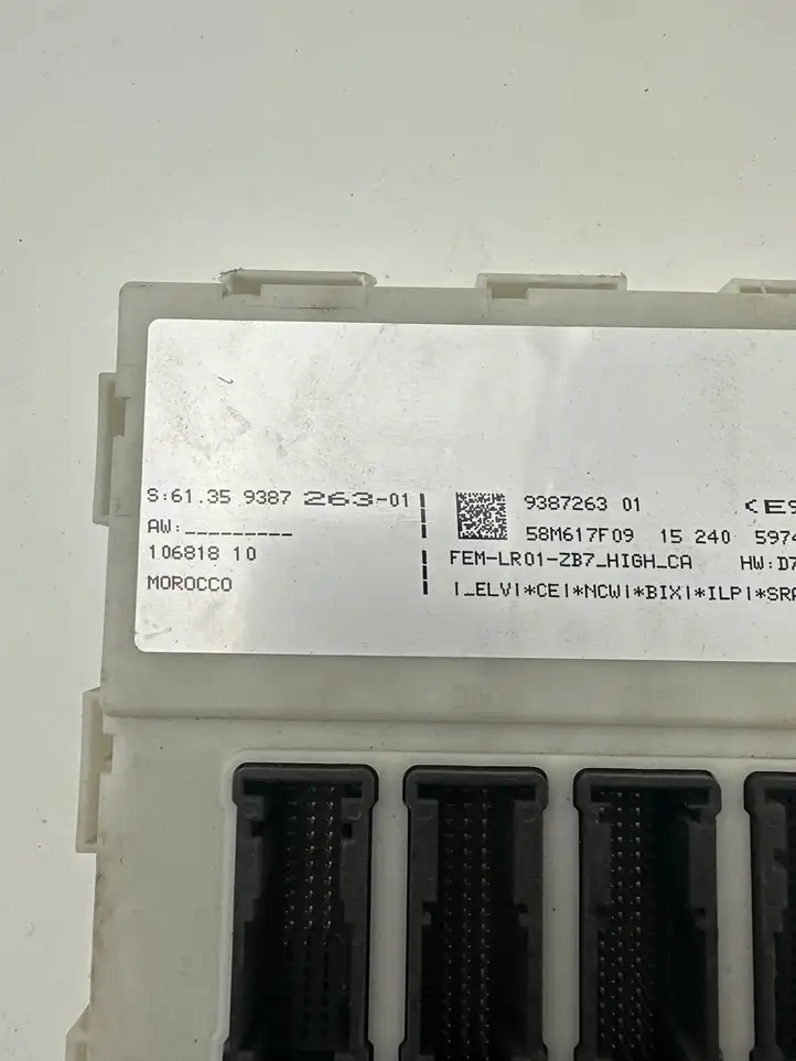 BMW 1 F20 F21 (2011 - 2019) 9387263 Модуль комфорта — фото 2