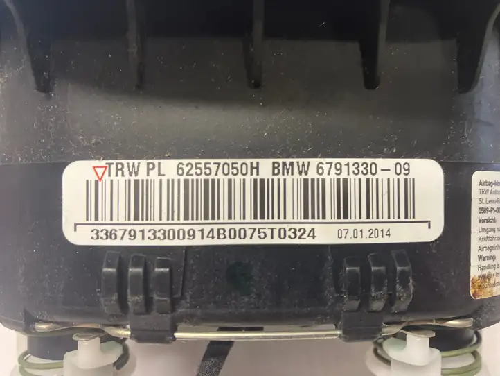 BMW 3 F30 F35 F31 (2012 - 2018) 6791330 Подушка безопасности руля — фото 3