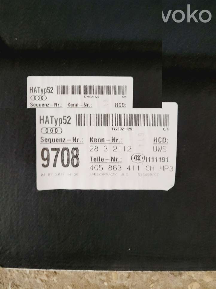 Audi A6 (2014 - 2018)  4G5863411 Задний подоконник