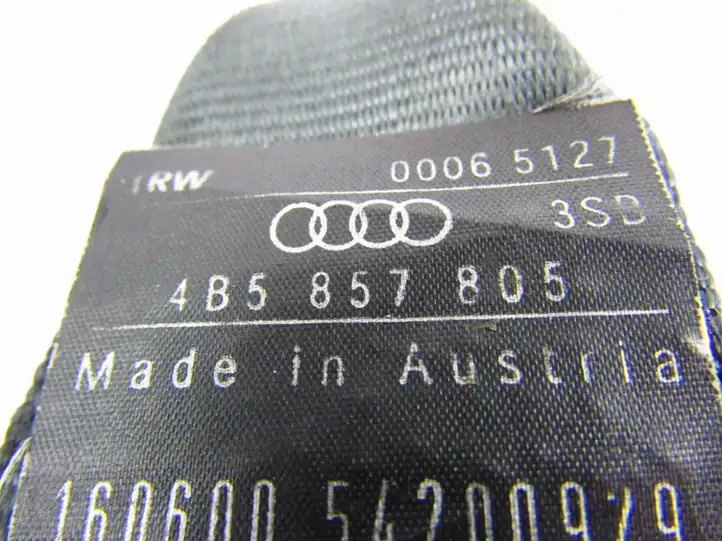 Audi A6 S6 C5 4B (1997 - 2001) Задний ремень безопасности — фото 4