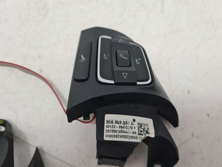 Volkswagen PASSAT B7 (2011 - 2014)  3C6959537D Кнопки рулевого колеса