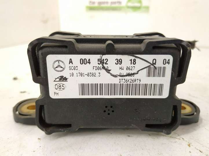 Mercedes-Benz GL X164 (2006 - 2012)  0045423918 Датчик ESP (системы стабильности) (датчик курсовой устойчивости))