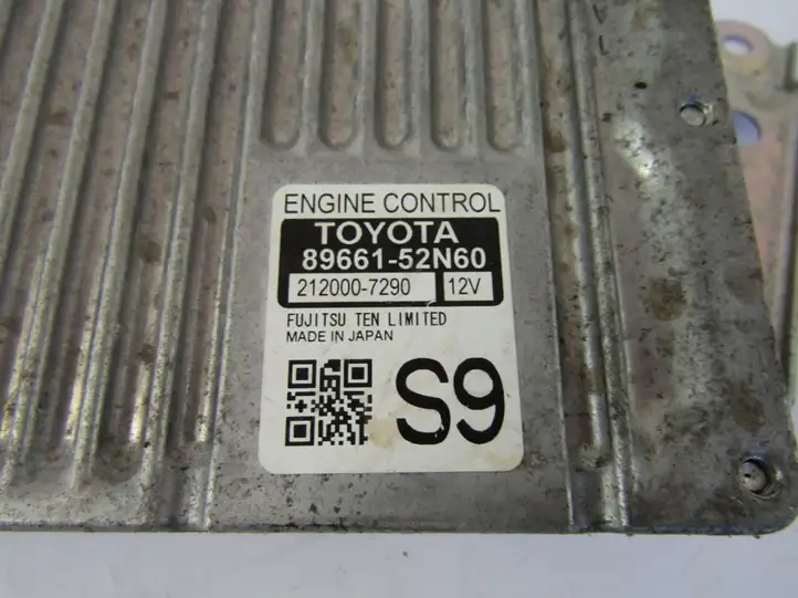Toyota Verso (2009 - 2012) Блок управления двигателем (ЭБУ) — фото 4