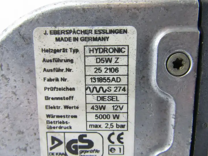 Toyota Avensis T220 (2000 - 2003) Электрический отопитель салона — фото 4