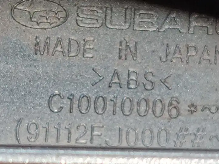 Subaru XV I (2011 - 2018) C10010006 Подсветка номера — фото 4