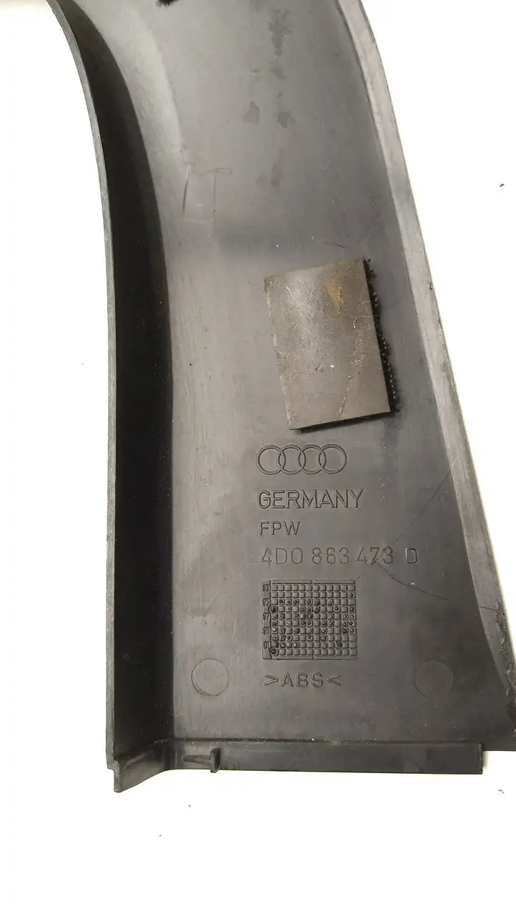 Audi A8 S8 D2 4D (1999 - 2002) Прочие детали салона — фото 4