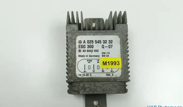 Mercedes-Benz A W168 (1997 - 2004) A0255453232 Реле вентилятора охлаждения — фото 1