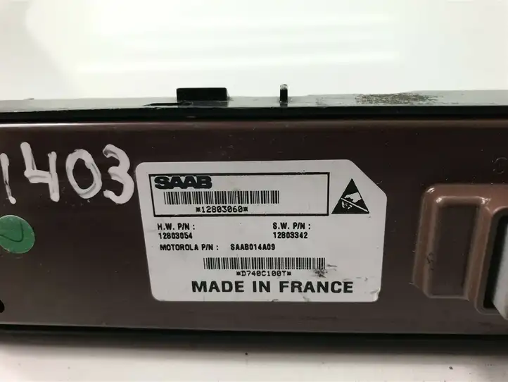 Saab 9-3 Ver2 (2003 - 2007) 12803060 Кнопка стеклоподъемников — фото 3
