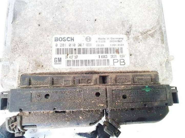 Opel Astra (1998 - 2004)  0281010267 Блок управления двигателя