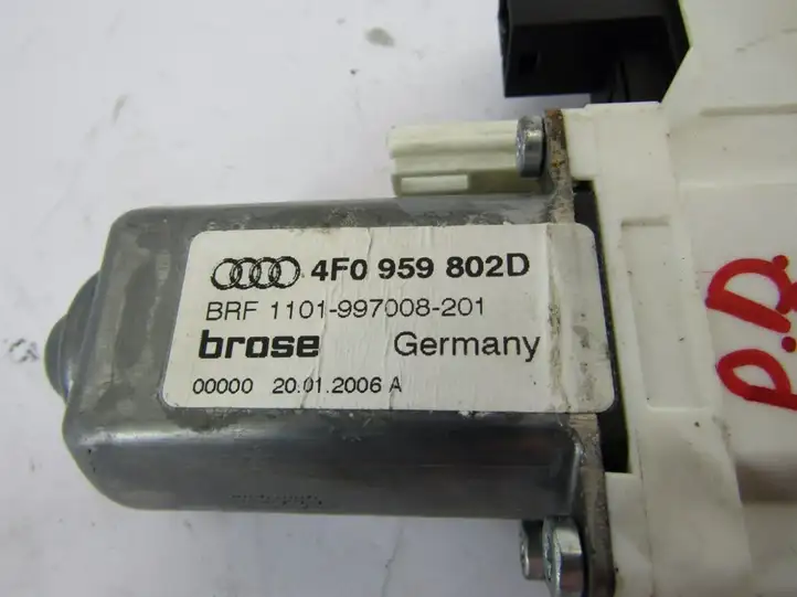 Audi A6 S6 C6 4F (2004 - 2008) Стеклоподъемник передней двери — фото 3