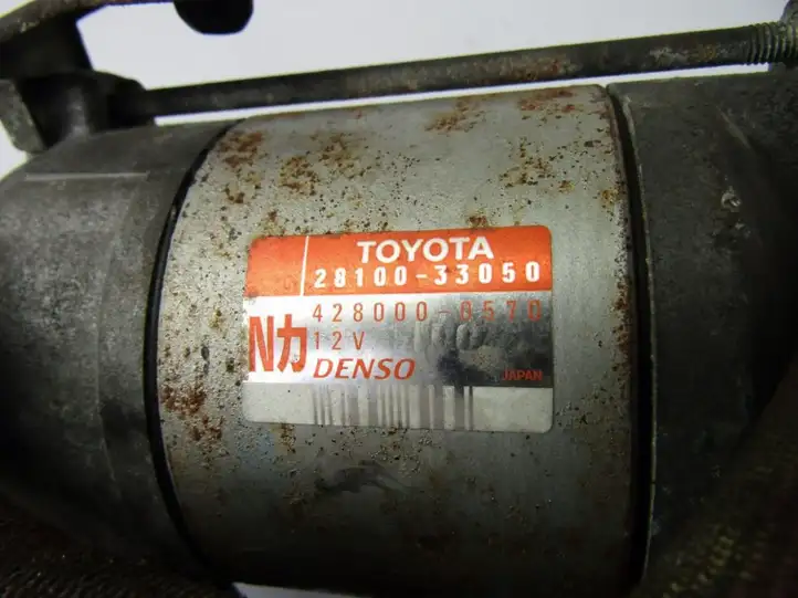 Toyota Yaris Verso (1999 - 2005) Стартер — фото 3