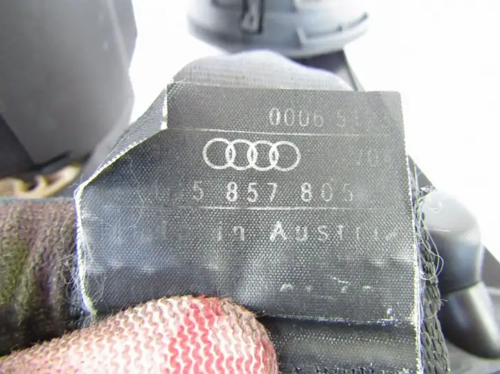 Audi A6 S6 C5 4B (2001 - 2004) Задний ремень безопасности — фото 5