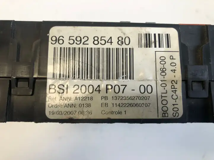 Citroen C4 I Picasso (2006 - 2013) 9659285480 Модуль комфорта — фото 2