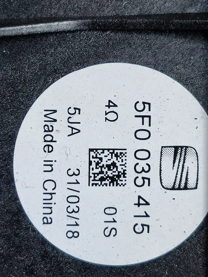 Seat Leon (5F) (2012 - 2019) 5F0035415 Динамики передних дверей — фото 2