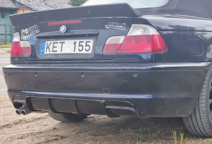 BMW 3 E46 (1998 - 2005) BE46D Нижняя часть переднего бампера — фото 7