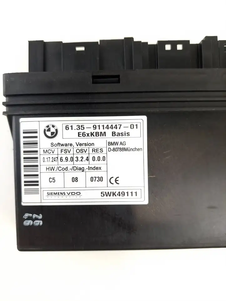 BMW 5 E60 E61 (2004 - 2010) 61359114447 Модуль комфорта — фото 2