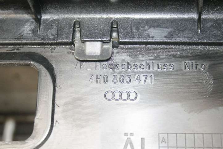 Audi A8 (2010 - 2014)  4H0863471 Отделка порога багажника
