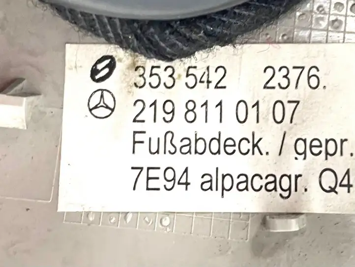 Mercedes-Benz E W211 (2002 - 2009) 2118104017 Салонное зеркало заднего вида — фото 5