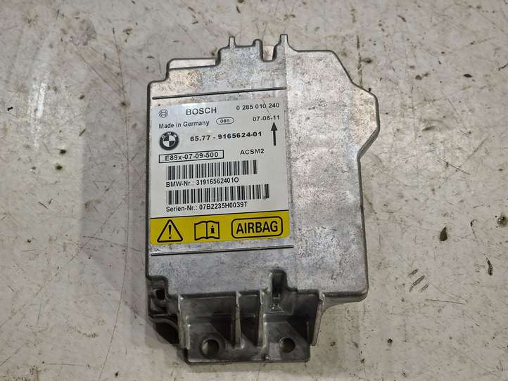 BMW 3 E92 E93 (2005 - 2014)  6577916562401 Блок управления надувных подушек