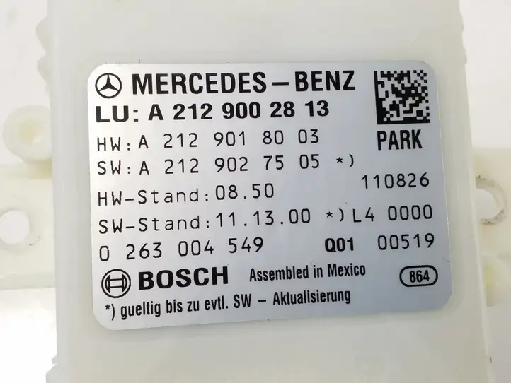 Mercedes-Benz E C207 W207 (2009 - 2017) Блок управления парктрониками — фото 3