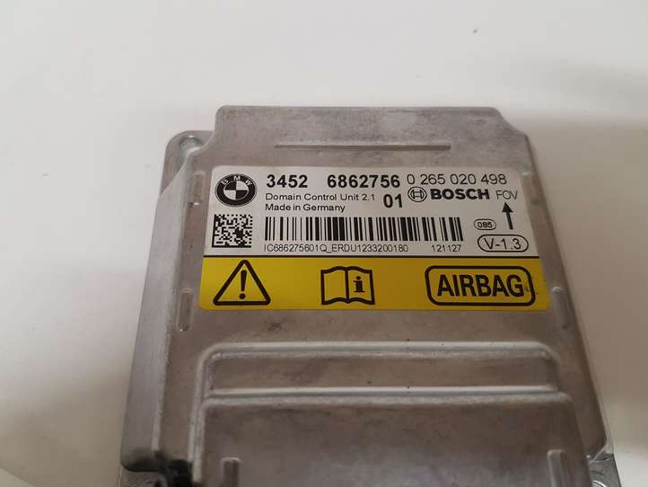 BMW 3 F30 F35 F31 (2012 - 2018)  34526862756 Блок управления надувных подушек